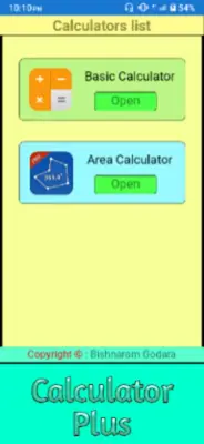 Calculator Plus android App screenshot 3